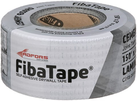 Fibatape FDW8436-U 2" x 150' Gray Cement Board Tape