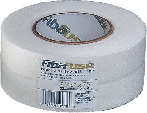 Fibatape FDW9102-U 2-1/16" x 75' Fibafuse Paperless Drywall Tape