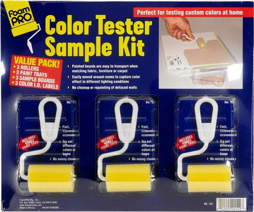 FoamPRO 122 Color Tester Kit (40 Per Floor Display)