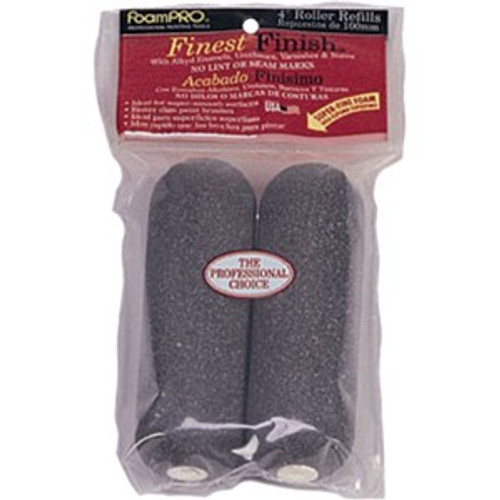 FoamPRO 185 4" Finest Mini Paint Roller Refill (2pk)
