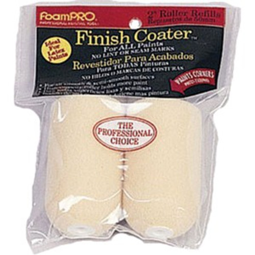 FoamPRO 83 2" Edge & Trimmer Foam Mini Paint Roller Refill (2pk)