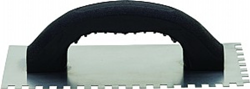 Hyde 19050 4-1/4" x 9-1/4" Sq Notch Trowel