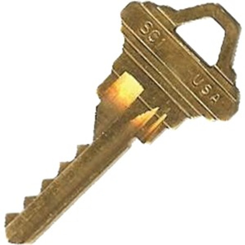 Ilco 5SC1/SC1-BR-250PK Blank Schlage Key (250/pk)
