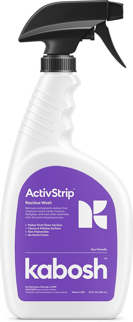Kabosh 470-22 22oz ActivStrip Fast Acting Paint Stripping Wash Kabosh 470-22 22oz ActivStrip Fast Acting Paint Stripping Wash