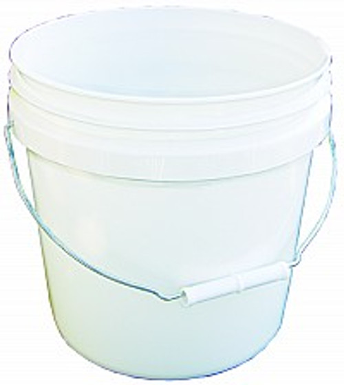 Leaktite 1044731 2gal White Pail w/ Handle