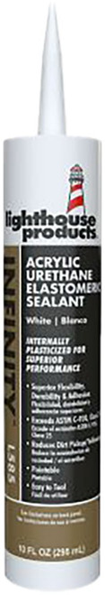 Lighthouse L585-1 10.3oz White Infinity Acrylic Urethane Sealant (2737279)