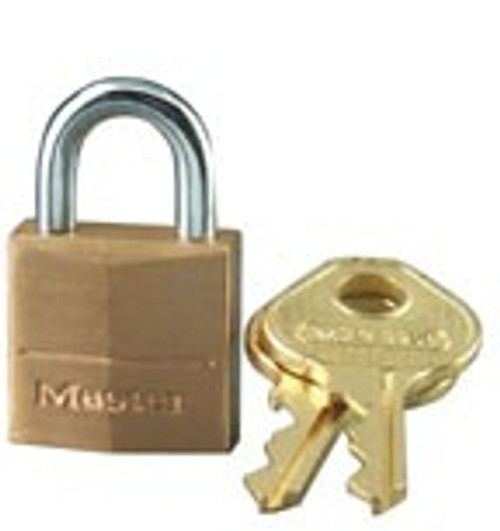 Master Lock 120D No.120 3/4" Brass Padlock
