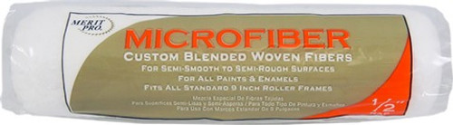 Merit Pro 00429 9" x 1/2" Nap Microfiber Roller Cover