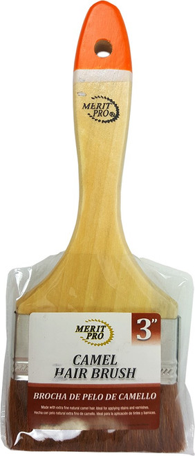 Merit Pro 01403 3" Camel Hair Paint Brush
