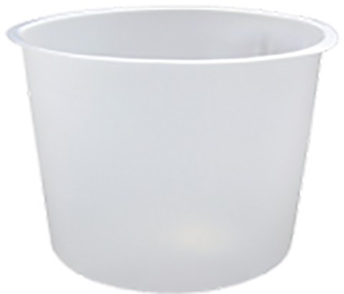Midstate Plastics 05115 5qt Clear Pail Liner Fits Metal/Plastic