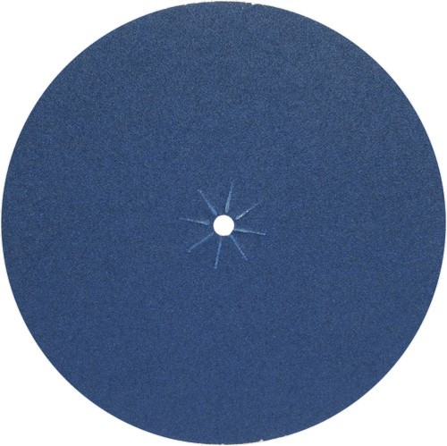 Norton 19908 7" x 5/16" 50 BlueFire EDG-R Paper Disc Bulk - Non UPC (25/pk)