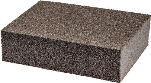 Norton 49504 4" x 2-3/4" x 1" MultiSand Fine/Med Sponge Bulk - Non UPC (24/pk)