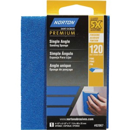 Norton 82067 120 ProSand Single Angle Sanding Sponge