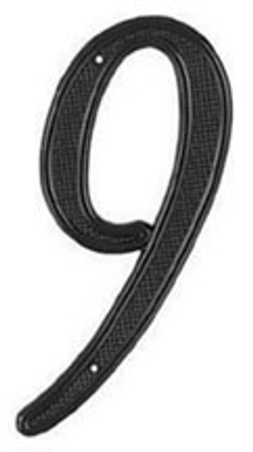 Stanley National S579-961 #9 4" Cast Brass House Number