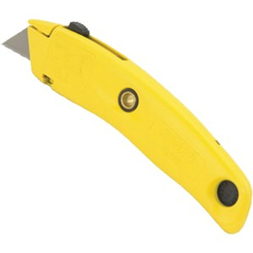 Stanley Tool 10-989 7" Handle Swivel Lock Retractable Utility Knife w/ 3 Blades