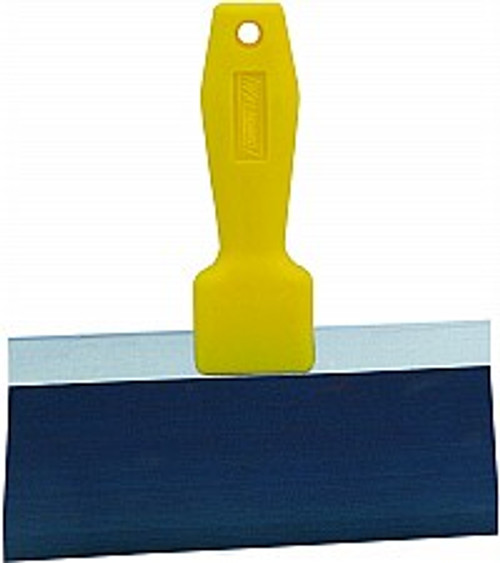 Wal-board 21-018 8" Blue Steel Taping Knife Textured Handle