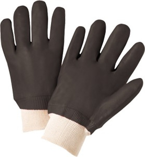 West Chester 12000/L Large Black PVC Coated Glove