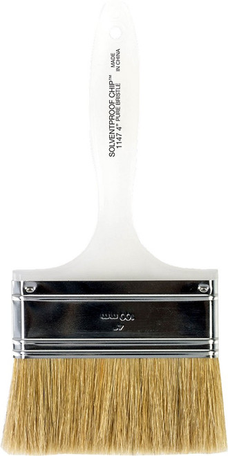 Wooster 1147 4" Solvent Proof Chip Brush