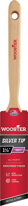 Wooster 5221 1-1/2" Silver Tip Soft Angle Sash Paint Brush