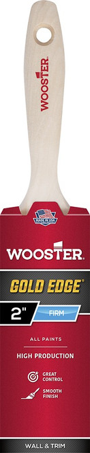Wooster 5232 2" Gold Edge Firm Varnish Paint Brush