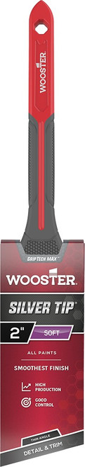 Wooster G5224 2" Silver Tip GripTech MAX Thin Angle Sash Paint Brush