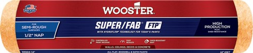 Wooster RR924 14" x 1/2" Nap Super/Fab FTP Roller Cover