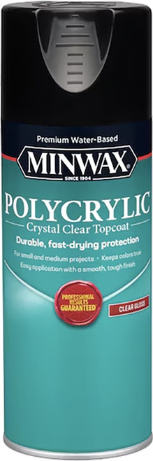 Minwax 35555 11.5oz Gloss Polycrylic Spray