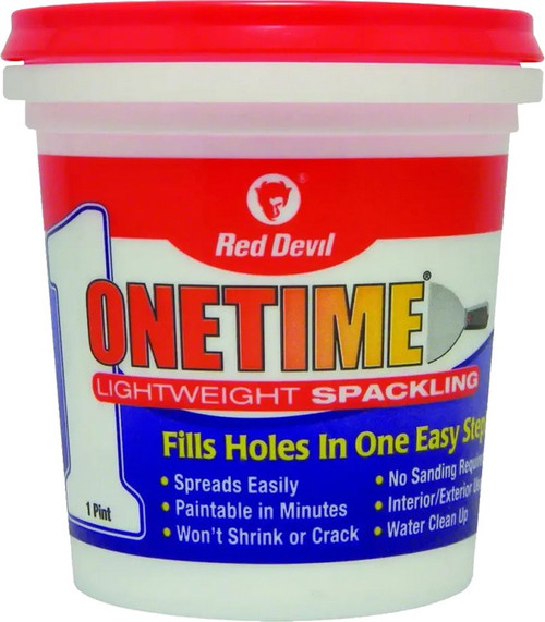 Red Devil 0548 pt Onetime Lightweight Spackling