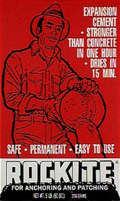 Rockite 10006 5lb Box Anchoring & Patching Cement Rockite 10006 5lb Box Anchoring & Patching Cement