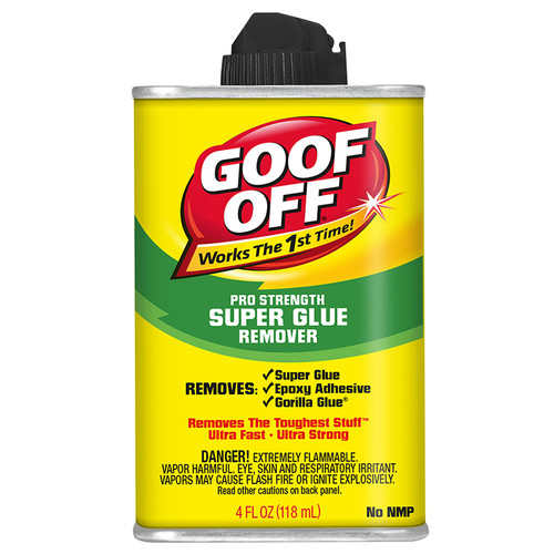 4 Oz Klean-Strip FG678 Goof Off Super Glue Remover