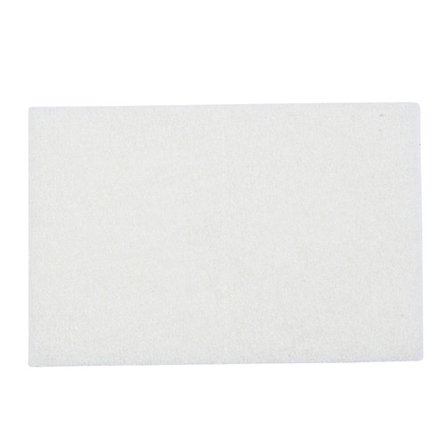 6" x 9" Norton 45600 White Norton Non-Woven Hand Pads