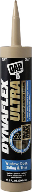 DAP 18214 10.1oz Clay Dynaflex Ultra Advanced Exterior Sealant