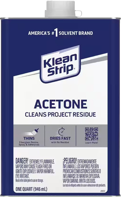 Klean Strip QAC18 qt Acetone