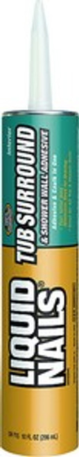 Liquid Nails LN-715 10oz Tub Surround & Shower Wall VOC Compliant