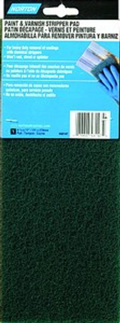 Norton 48147 4-3/8" x 11" Green Non-Woven Hand Pad