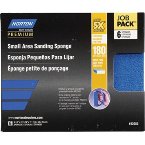 Norton 82085 180 ProSand Small Area Sanding Sponge (6pk)