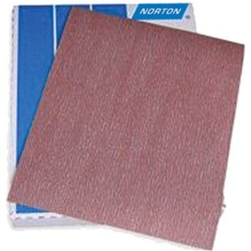 Norton 00245 9" x 11" P180A Adalox Open Coat Paper Sheets Bulk- Non UPC (100/pk)