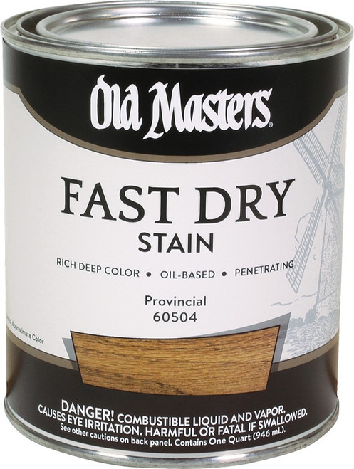 Old Masters 60504 qt Provincial Fast Dry Wood Stain