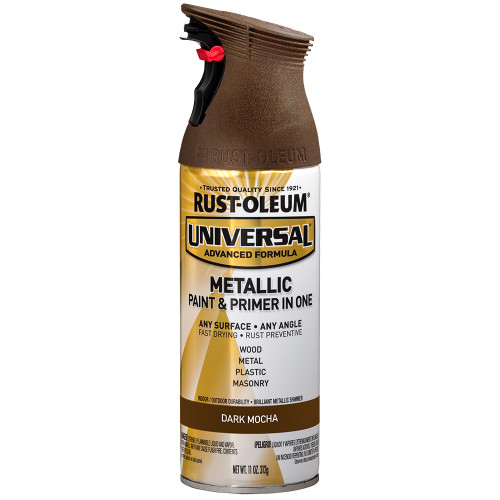 11 Oz Rust-Oleum 314560 Bronze Universal Metallic Enamel Spray Paint, Satin 11 Oz Rust-Oleum 314560 Bronze Universal Metallic Enamel Spray Paint, Satin
