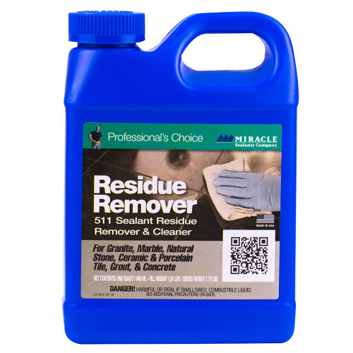 1 Quart Rust-Oleum RESREMQT6 Miracle Sealants Residue Remover - Case of 6