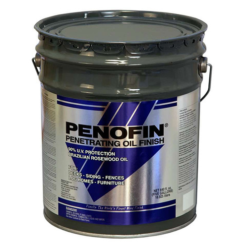 5 Gal Penofin F5ECH5G Chestnut Blue Label Premium Transparent Stain (550-VOC)