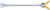 ASM 248235 18" Mini Spray Gun Extension Pole w/Uni-Tip Hand-Tight G-Base