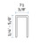 BeA Fasteners 71/6NK 1/4" Galvanized Staple 20000/Box