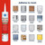 10 Oz GE 2864196 Clear Advanced Siliconized Advanced Acrylic Kitchen & Bath Sealant