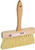 DQB 11952 7" x 3" Trim 2-Row White Tampico Paste Brush