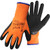 Boss 7843X XL Therm Plus II Hi-Vis Orange Polyester Glove w/Textured Latex Palm
