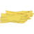 Boss 958M Med Yellow Latex Glove Flock Lined w/12" Cuff