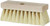 DQB 11949 7" x 2" Trim White Tampico Roof Brush w/Threaded Hole