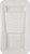Dynamic 00185 7" (177mm) White Plastic Deep Well Paint Tray