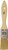 Dynamic 00412 1" White Bristle Double Thick Chip Brush